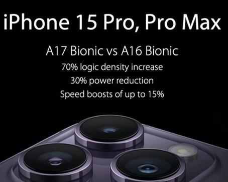 钢城苹果15维修中心分享iPhone15系列配置怎么样 
