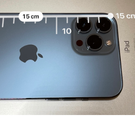 钢城苹果14维修分享如何使用iPhone14测距仪测量身高 