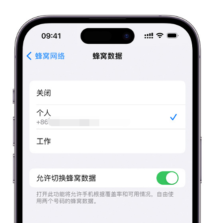 钢城苹果维修服务分享如何在iPhone上使用双卡 